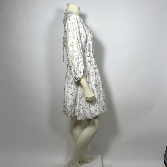 BROCK COLLECTION x H&M White Floral Mini Dress - Picture 6 of 9